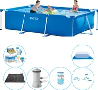Rámový bazén Intex Rechteckig 300x200x75 cm - 7-členný - Pool-Set