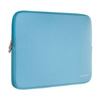 16 Zoll Laptop Tasche Notebooktasche Blau Notebook Laptoptasche Herren Damen Schutzhülle Schutztasche Sleeve Neopren 38,5 cm x 29,5 cm x 2 cm