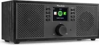 Audizio Rimini internetové stereo rádio s Wi-Fi a Bluetooth, černé