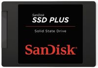 SanDisk SSD Plus           240GB Read 530 MB/s    SDSSDA-240G-G26