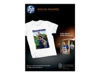 HP A4 (210 x 297 mm) 12 Stck. Transferpapier zum Aufbügeln A4 Inkjet-Papier - 170 g/m² - 210x297 mm - 12 Blatt