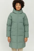 Mazine Damen Winterjacke Elmira Puffer Coat, Größe:L, Farben:jade