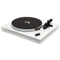 Aiwa APX-680BT /WT Biały gramofon Bluetooth 2 prędkości 33/45 rpm magn. aluminiowe nakładki