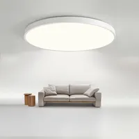 LED Deckenleuchte JDONG 24W warmliches Weiß 3000K Rund Deckenlampe Weiß passend für Wohnzimmer, Schlafzimmer, Keller, Büro, Flur Durchmesser 30cm.