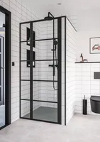 Saqu Miralo Duschtür für Nische mit Anti-Kalk 90x200cm Dusche Duschabtrennung