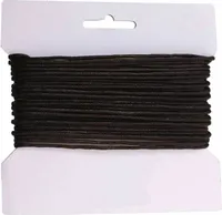 10m gewachste Baumwollschnur / Wachsschnur 2mm, Schmuckschnur, Farbe wählbar