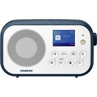 Sangean DPR-42 Traveller weiß dunkelblau Digitalradio