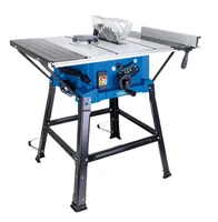 Scheppach Tischkreissäge HS110 | 230V 2000W | Schnitthöhe 87mm | Ø 254mm | inkl. Tischverbreiterungen und Untergestell | 630x930 mm | Tischhöhe 870mm
