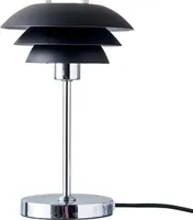 Tischlampe, Tischleuchte, Nachttischlampe, Schreibtischlampe, LED Leselampe, DL16 Schwarz