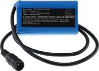 vhbw Akku Ersatz für Square MP NCM 2s2p für LED-Leuchte (5200 mAh, 7,4 V, Li-Ion)