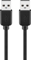 USB 2.0 Hi-Speed-Kabel 5 m, schwarz