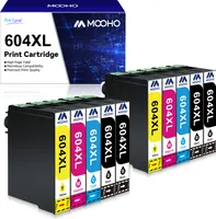 10PK 604XL für Epson 604 XL Druckerpatronen XP-2200 XP-2205 XP-3200 XP-3205 XP-4200 XP-4205 WF-2910 WF-2930 WF-2935 WF-2950