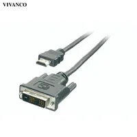 VIVANCO HDMI® / DVI-Anschlusskabel, 2m