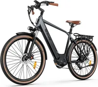 27.5' E-Fahrrad 14Ah Mittelmotor e Bike Shimano E-City Herren/Damen 25mph Hinterrad-Nabenmotor City E-Bikes & E-Hollandräder