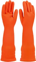 Wiederverwendbare Haushaltshandschuhe, Reinigung Wasserdicht, Gummihandschuhe, Rbeitshandschuhe, L