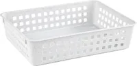 Weißer Stapelkorb A5 EUROHOME®