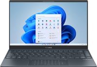 ZenBook 14 Laptop (14 Zoll, FHD 1920 x 1080, 400 Nits) Notebook (AMD Ryzen R7-5700U, 16GB RAM, 512GB SSD, Shared Grafik, Win10H) Pine Grey/QWERTZ