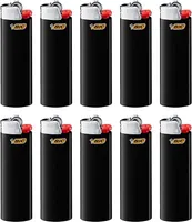 BIC Feuerzeug: Reibrad Maxi Schwarz J26 - 5er Set