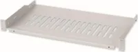 Półka do szafy Rack 19" 255 mm 1U Szara 2 punkty