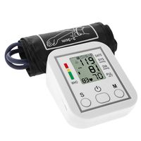 Blutdruckmessgeraet Tragbar & Haushalt Arm Band Typ Blutdruckmessgeraet LCD Display Genaue Messung