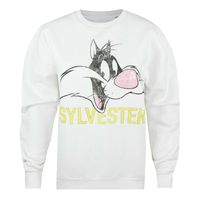 Looney Tunes - Sweatshirt für Damen TV173 (L) (Weiß)