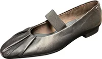 Paul Green Damen Ballerina in Schwarz, Größe 7