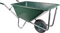Matrix Schubkarre Stall Pferde Garten Großmuldenkarre 240l 250kg 1-Rad Luft-Rad