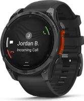 Garmin FENIX 8 - 47 mm AMOLED Schwarz/Schiefergrau