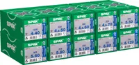 SPAX Heimwerker Set - 4200 Teilgewinde Schrauben mit Senkkopf zur idealen Einrichtung der Werkstatt und des Werkzeugkellers, für jede Anwendung die passende Schraube mit SPAX Qualität, Größe "Smart" - 5000009100019