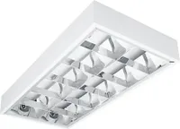 Kanlux Aufbau-Rasterleuchte NOTUS 4LED G13 Weiß 2x 22674