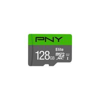 PNY microSDXC Elite 16GB Micro SDXC Karte mit SD Adapter UHS-I Klasse 10
