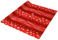 SIGEL GP113 Vánoční balicí papír, Fairy Lights, se stříbrným potiskem, 5 m x 70 cm, 80 g/m²