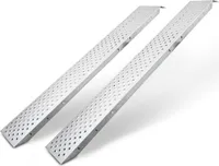 Bituxx 2 Stahl Auffahrrampen 160 cm 200kg MS-17189