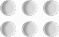 6 x Frühstücksteller 20 cm - Trend Weiß - Thomas - 11400-800001-10220