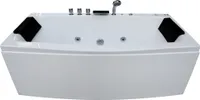 Whirlpool, Indoor, Badewanne, Wand-/Eckbadewanne , Massagebadewanne Wanne IBIZA