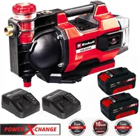 Einhell Gartenpumpe AQUINNA 36/38 F LED AUTOMATIC 36V 2x Akku 4.0 Ah 2x Charger