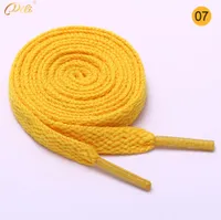 Schnürsenkel flach 120 cm 7# orange 8 mm breit