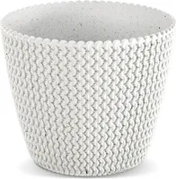 Prosperplast Blumentopf SPLOFY Weiß 15,7 cm