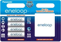 Panasonic eneloop Standard Akku AA 4er-Blister BK-3MCCEC4BE + Schutzbox