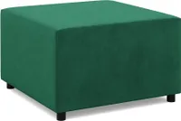 Sitzpouf für das Wohnzimmer 70 x 70 cm, Dunkelblau