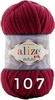 Alize Velluto, 100g/68m 107 cherry