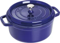 STAUB  CASSERUOLA TONDA GHISA 26cm Blu Scuro