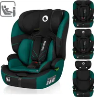 Lionelo Levi One i-Size Autositz, neueste Sicherheitsnorm R129 i-Size, universelle Passform, passt in alle Autos - Grün