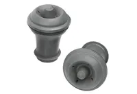 Vacu Vin O884060 Vakuum Ersatzstopfen, grau (2er Pack)