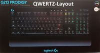 Logitech G213 Gaming Tastatur Qwertz De
