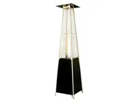 Traedgard Pyramiden Heizstrahler Vesuvio Black 223 cm