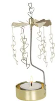 Teelichtkarussell mit kleinen Herzen - Pluto Design
