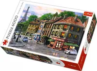Ulica v Paríži - puzzle 6500 1 - 6000 dielikov