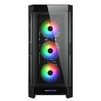 COUGAR Mid Tower Gehäuse Duoface Pro RGB, Schwarz