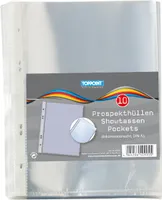 50 (5x10Stk) Stylex Prospekthüllen A5 Klarsichthüllen
